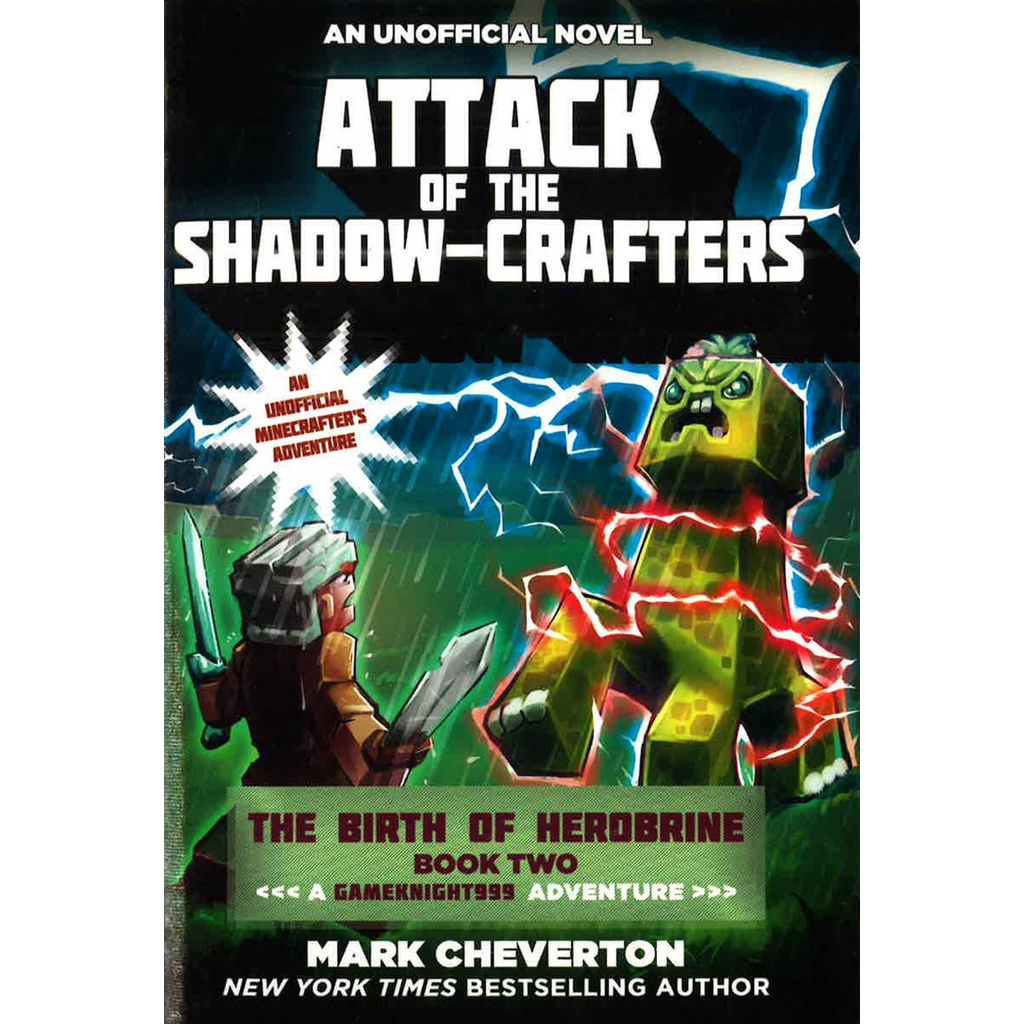 หนังสือต่างประเทศ BBW หนังสือ Attack Of The Shadow-Crafters: The Birth Of Herobrine Book Two ISBN: 9