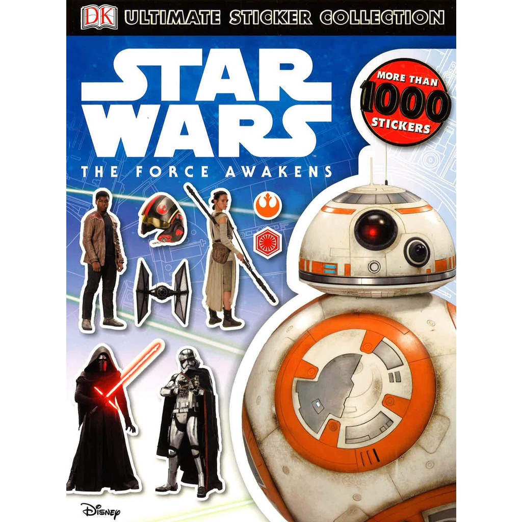หนังสือต่างประเทศ BBW หนังสือ Star Wars The Force Awakens Ultimate Sticker Collection ISBN: 9781409336600