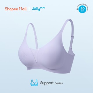 Jollynn Support Jelly Fit Technology Braless เสื้อในไร้ตะเข็บ ไม่ระคายเคืองผิว เก็บเนื้อได้ดี ไร้โครง wireless โจลีน