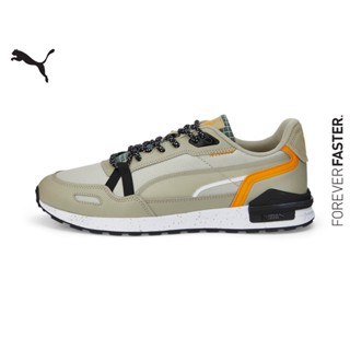 PUMA BASICS - สนีกเกอร์ Graviton Tera Open Road สีเบจ - FTW - 38648002