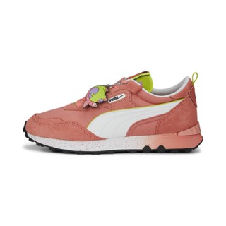 PUMA PRIME/SELECT - รองเท้าผ้าใบ PUMA x SPONGEBOB Rider FV สีชมพู - FTW - 37854401