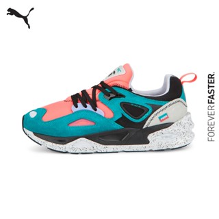 PUMA EVOLUTION - รองเท้าผ้าใบ TRC Blaze Fandom Sneakers สีชมพู - FTW - 38612401