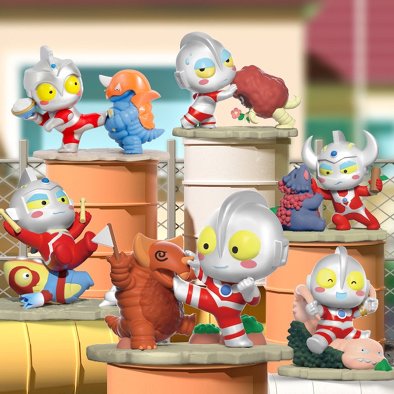 [ข้อเสนอพิเศษ] ตุ๊กตาฟิกเกอร์ Ultraman Q Version Terosaven Beat Monster ของแท้ สําหรับเด็กผู้ชาย