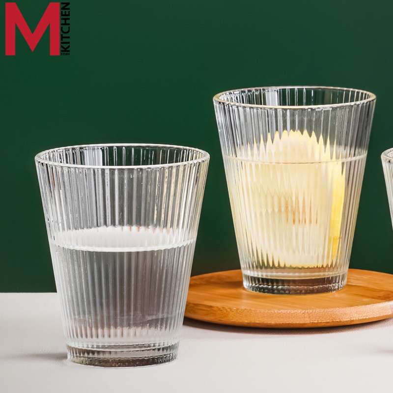M KITCHEN 89511A แก้วน้ำ แก้วกาแฟ 315ml. เหมาะสำหรับใช้ในคาเฟ่ ใส่กาแฟ ค็อกเทล (A0)