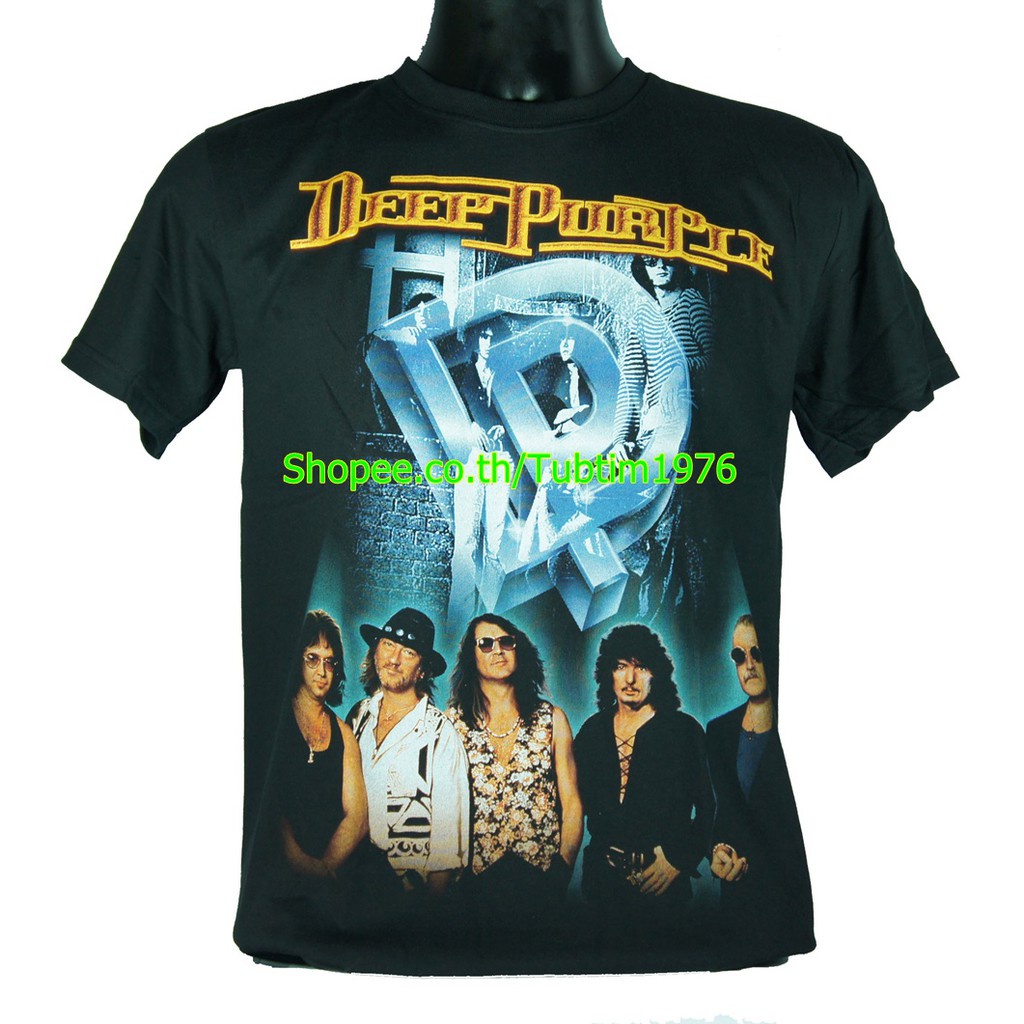 เสื้อวง Deep Purple วินเทจ ลายอมตะ วินเทจ ดีปเพอร์เพิล DPE504