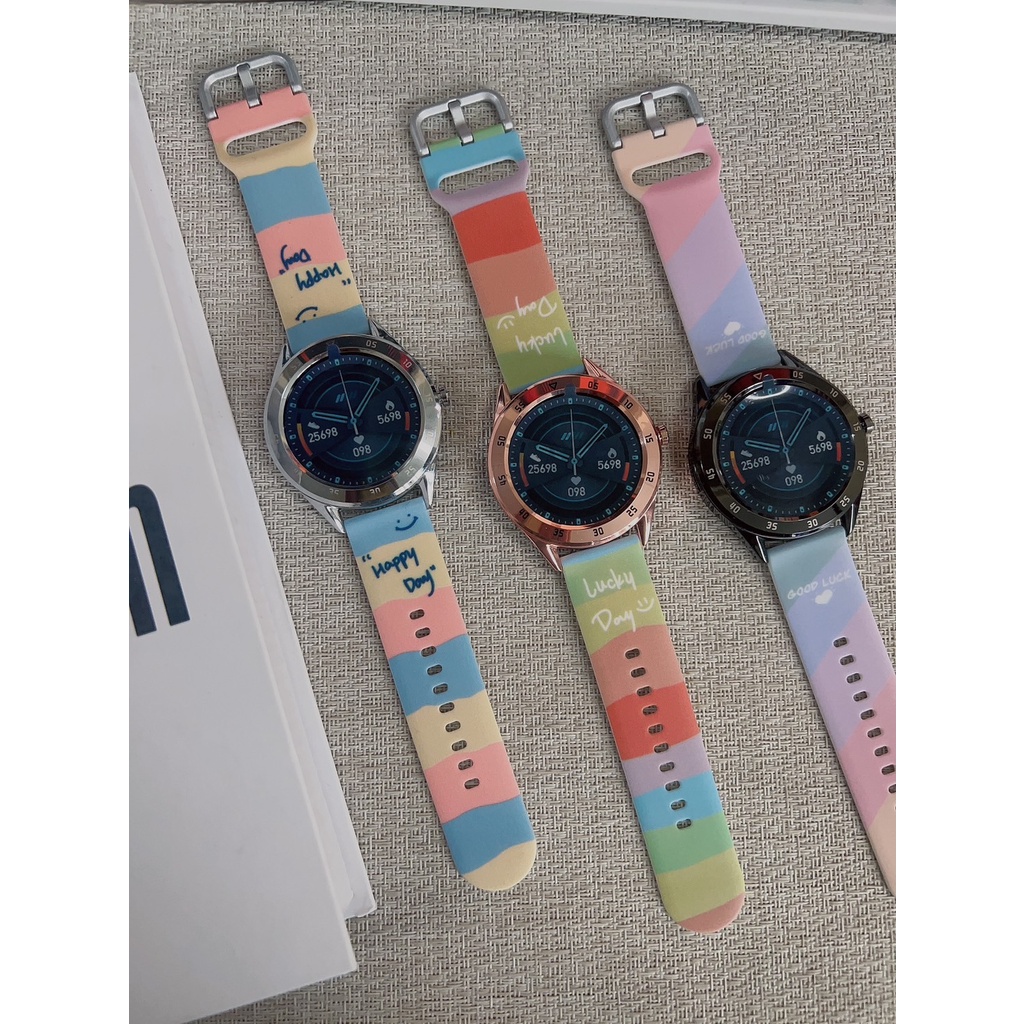 พร้อมส่ง สายนาฬิกา ลาย Morandi แบบเข็มขัด ใช้ได้กับ 22mm Maimo Watch Hauwei GT 1 2 3 Samsung Gear Xi