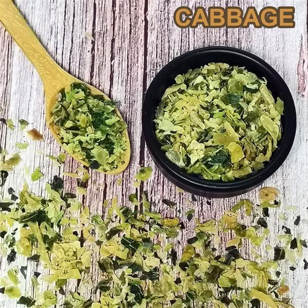 กะหล่ำปลีอบแห้ง (Dried Cabbage) บรรจุ 50 กรัม และ 100 กรัม