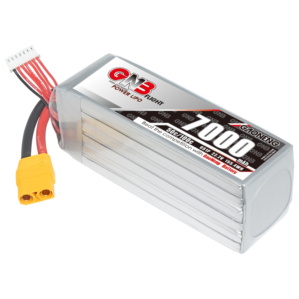 ✦GNB GAONENG 6S 7000mah 22.2V 50C 100C XT90 RC LiPo battery for RC Boat Cars Drone Racing Truck