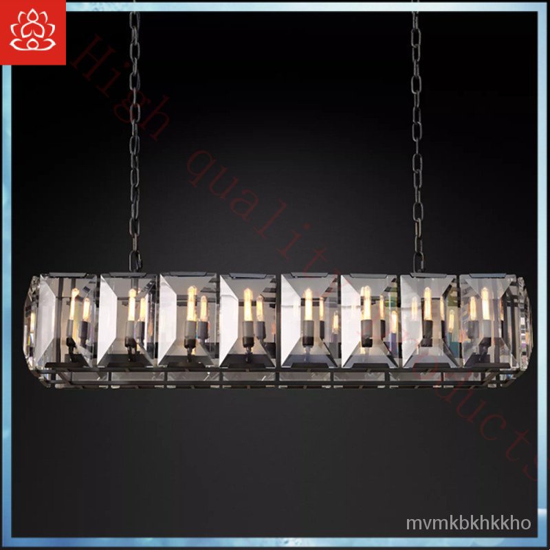 RHAmerican Retro New Classical Harlow Crystal Chandelier Personality Living Room Bedroom Villa Resta