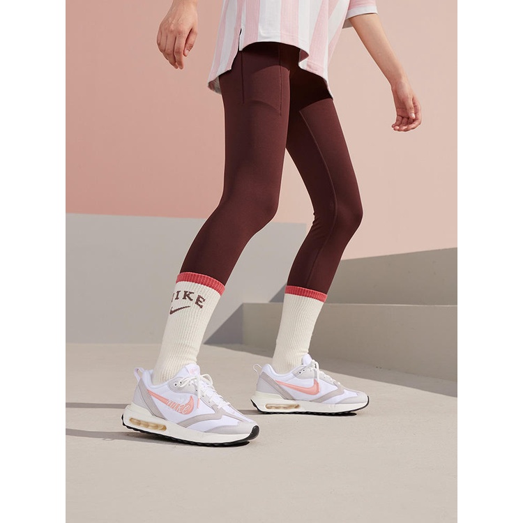 ►♀™รองเท้ากีฬาผู้หญิง Nike AIR MAX DAWN อย่างเป็นทางการในฤดูใบไม้ร่วงใหม่รองเท้าพ่อตะขอ DQ5016