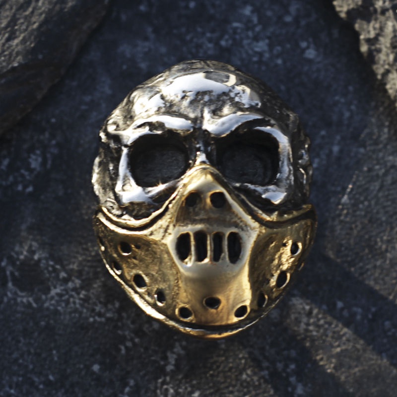◈❡◘ภาพยนตร์ Black Friday Jason Mask แหวนย้อนยุคยุโรปและอเมริกา