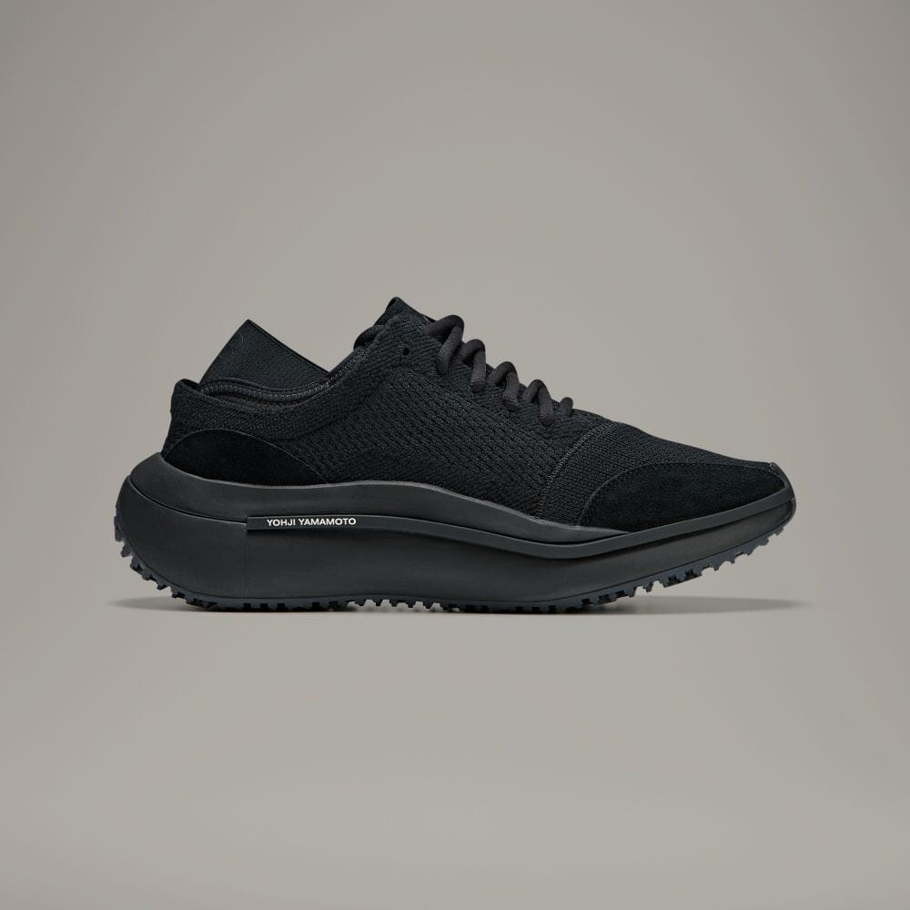 Adidas Y-3 Qisan Knit รองเท้าผ้าใบ สีดํา Y-3 Unisex Ig2964
