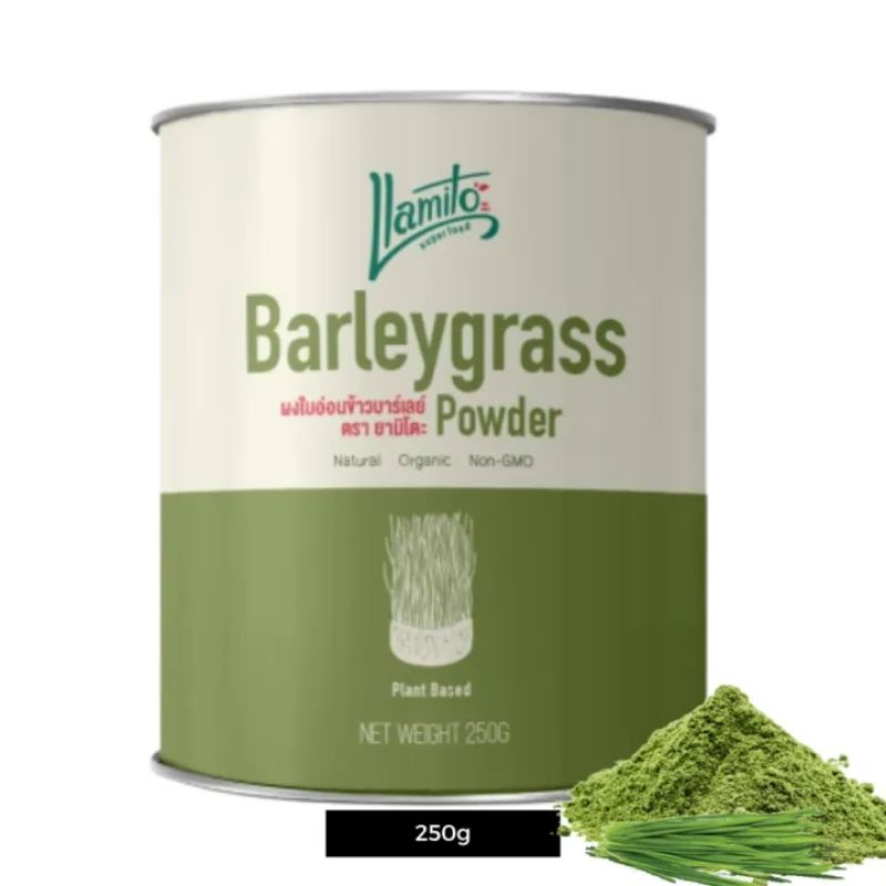 💥Organic Barley Grass Powder ผงข้าวบาเลย์ ผงใบอ่อนข้าวบาร์เลย์ ออร์แกนิค เกรดพรีเมี่ยม  100% ขนาด 25