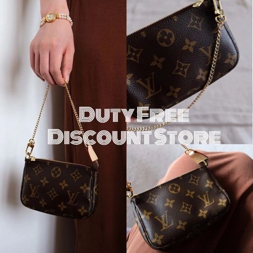 Louis Vuitton mini Pochette handbag accessories Maliit na underarm bag/lv/ LV handbag chain