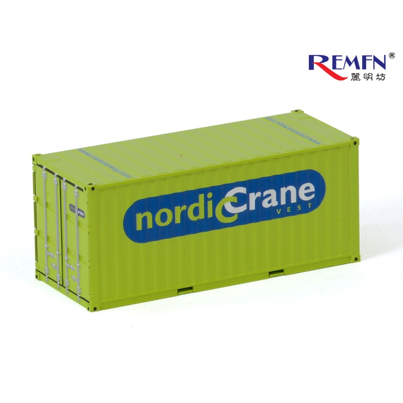1: 50 WSI NORDIC CRANE; 20 FT CONTAINER CONTAINER CONTAINER รุ่น 01-3158 Out of Print Model