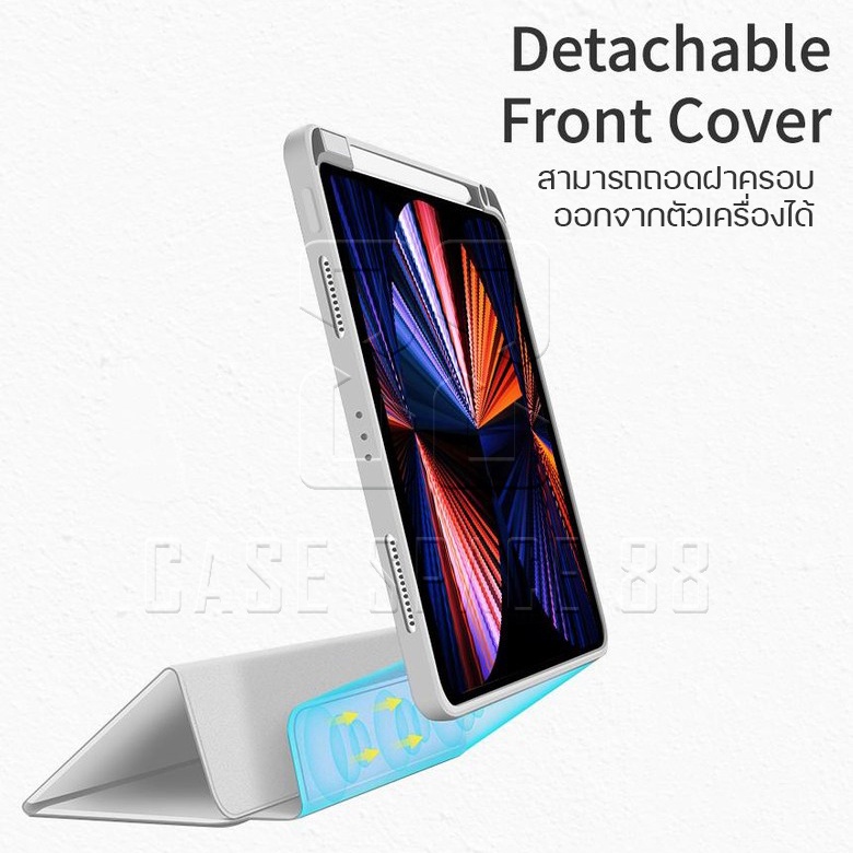 CuffCase เคส เคสไอแพด รุ่น Hybrid gen 5/6 9.7 gen 9 /8 /7 10.2 air3 10.5 air4 10.9 ipadpro 11 2021  