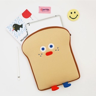 (พร้อมส่ง) น้องขนมปัง กระเป๋าไอแพด โน๊ตบุ๊ค iPad Tablet pouc…