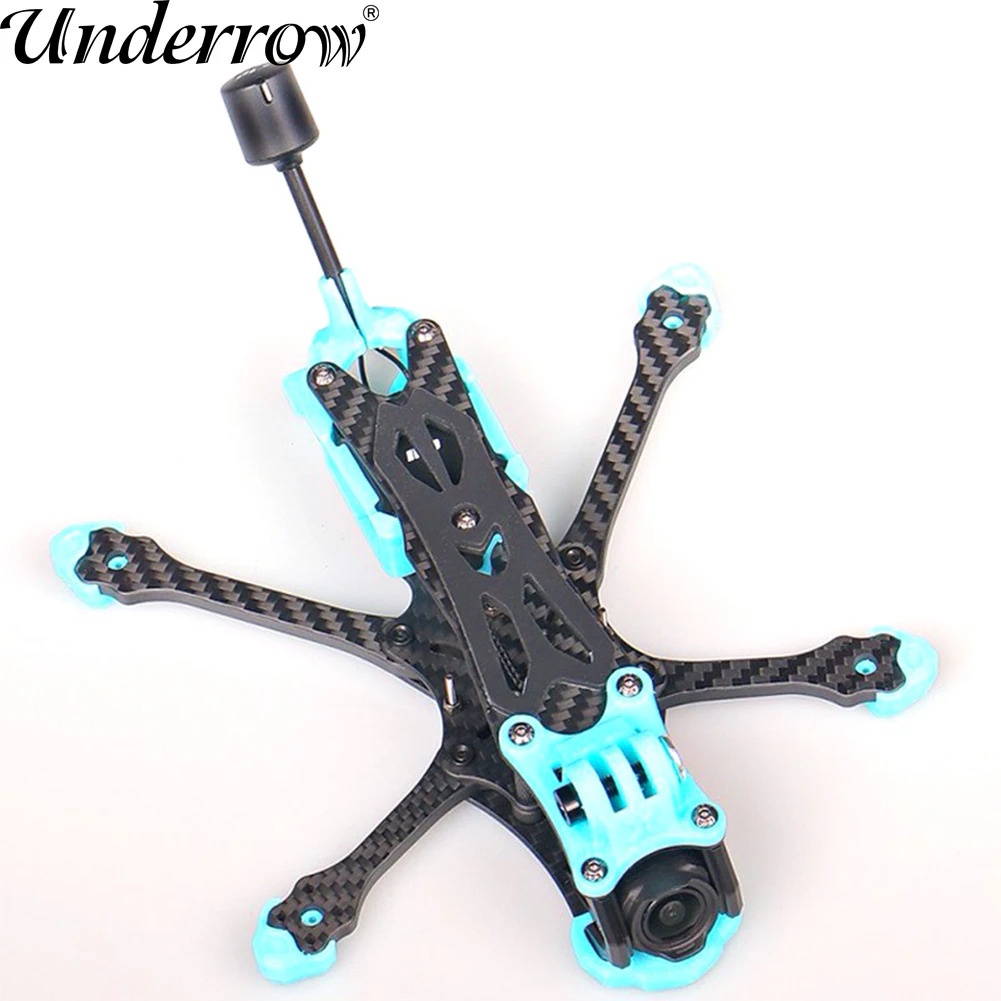 Foxeer MEGA 3.5 "166มิลลิเมตร/4" 192มิลลิเมตร DC กรอบ T700คาร์บอนด้วย Silky เคลือบสำหรับ O3/อนาล็อก 