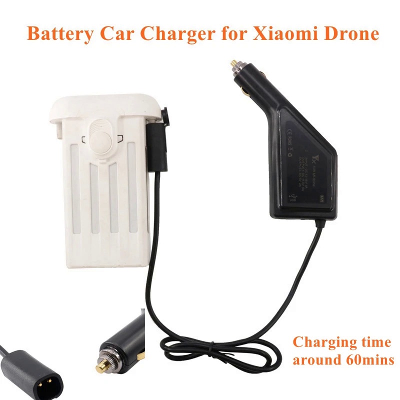 Xiao Mi Drone 4K Car Charger RC Quadcopter 4K กล้องอะไหล่แบตเตอรี่และเครื่องส่งสัญญาณ Car Charger สำ