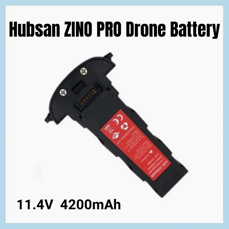 เข้ากันได้สำหรับ Hubsan H117S Zino GPS RC Q Uadcopter อะไหล่อัพเกรด GIFI Power11.4v 4200มิลลิแอมป์ชั่วโมงจมูกอุปกรณ์เสริ