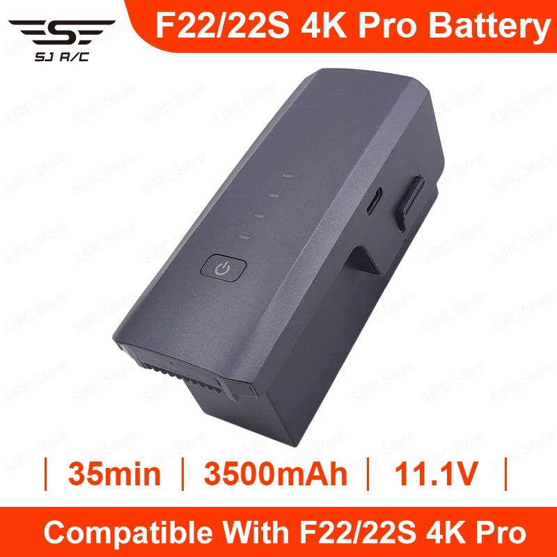 SJRC F22 / F22S 4K Drone 11.1V 3500 MAh แบตเตอรี่ F22แท้อุปกรณ์เสริมสำหรับโดรน