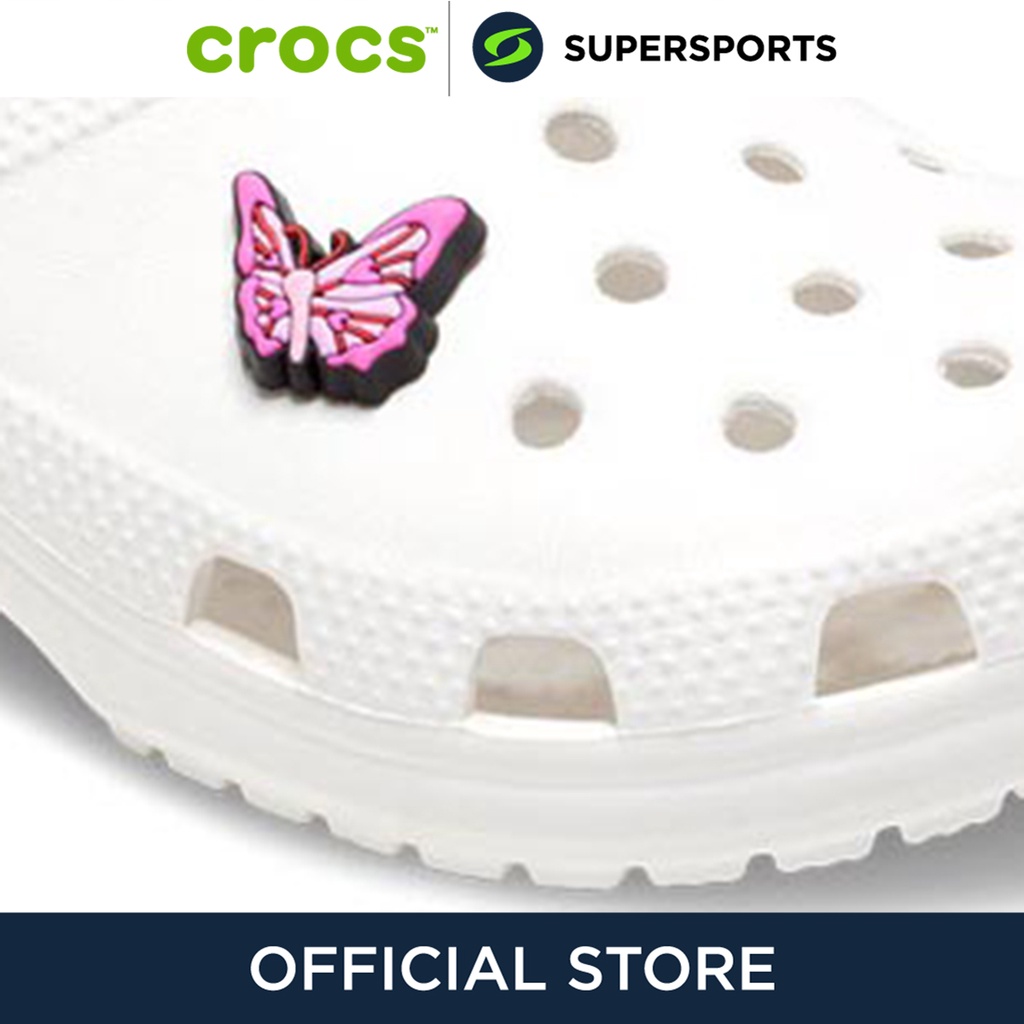 CROCS Jibbitz Pretty Pink Butterfly ตัวติดรองเท้า