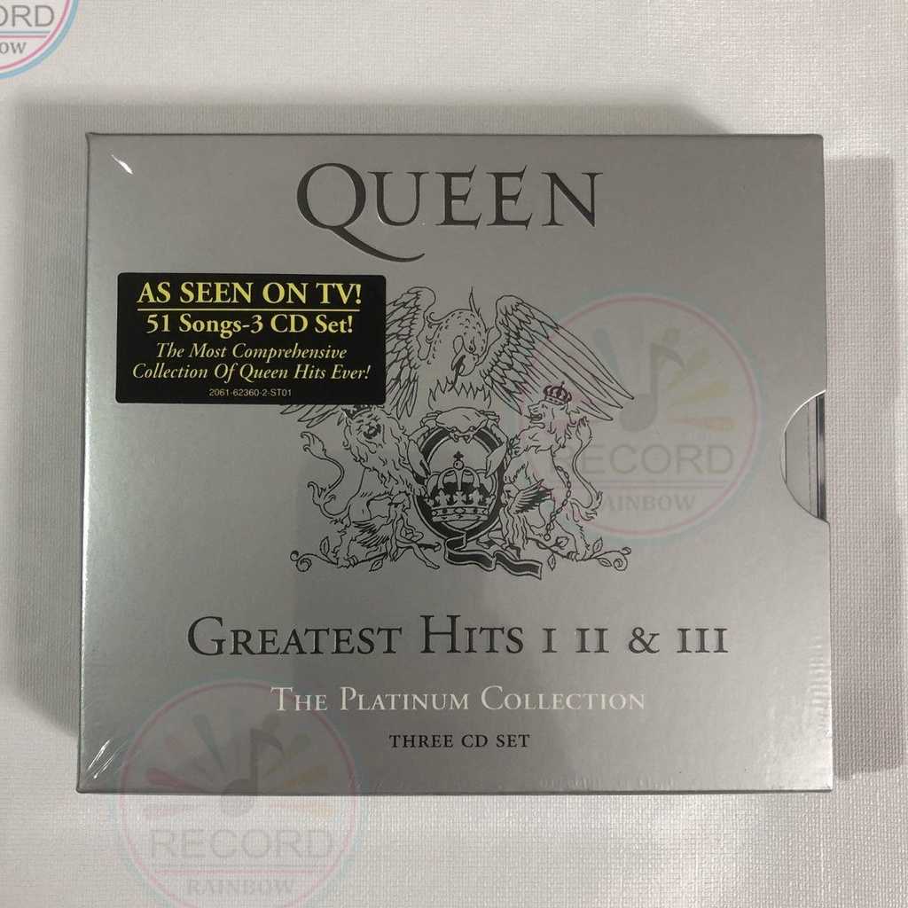 Queen Greatest Hits I, II & III 3CD Alubm [Original Sealed]