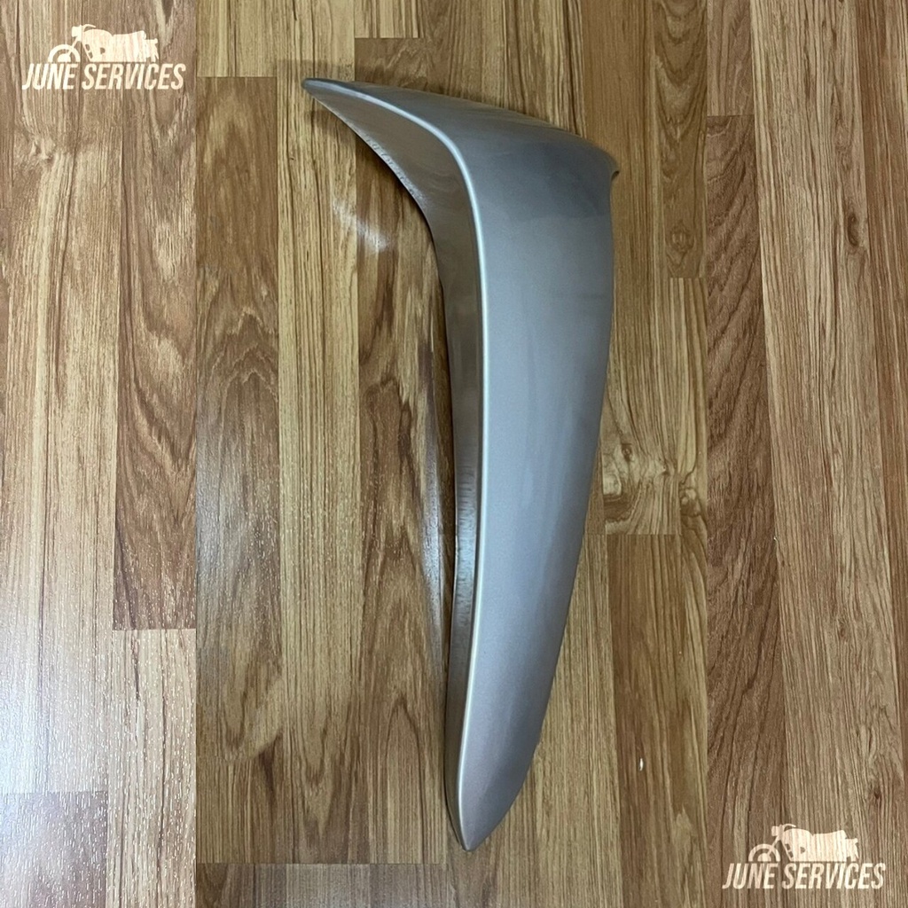 Wave 125 เก่า บังลมนอก ข้างขวา 1 ข้าง สีเทา (411) (ใช้ได้ทั้ง R และ S)