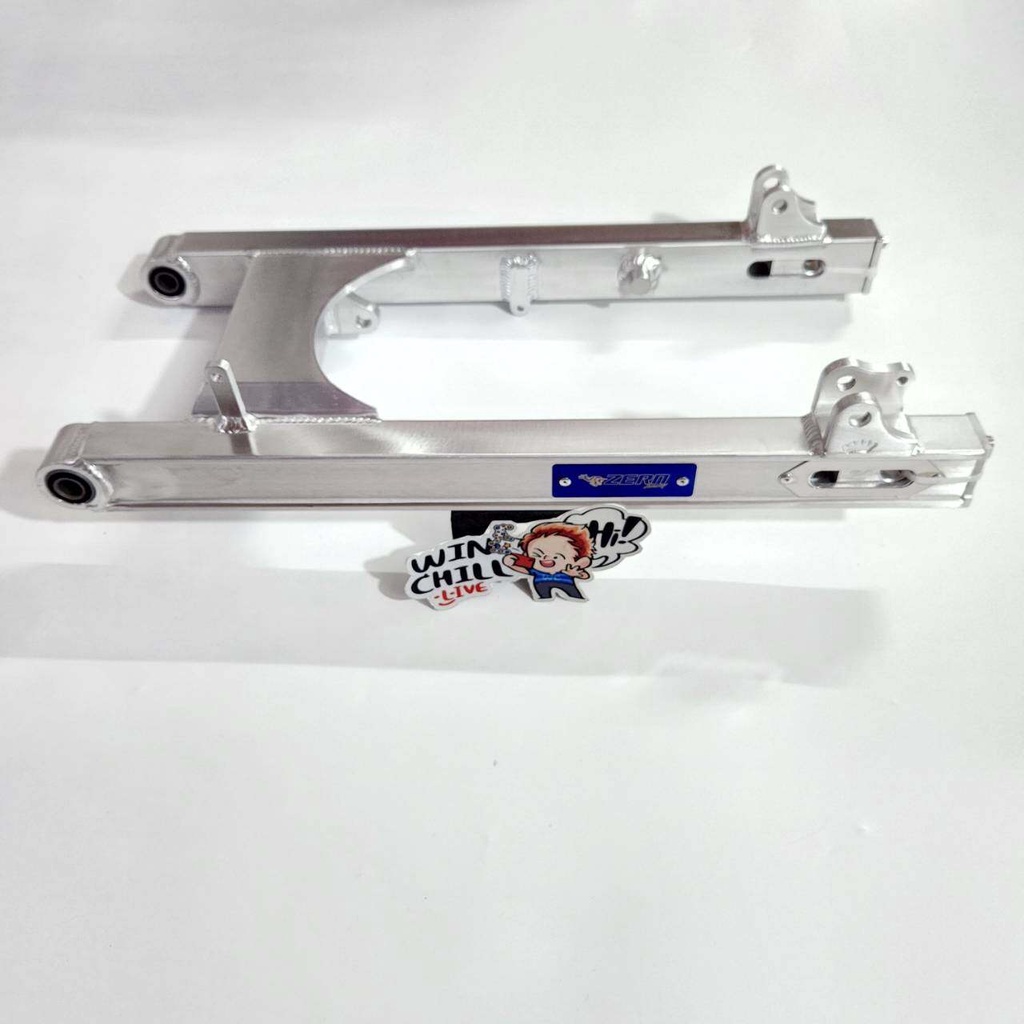 ZERN ป้ายน้ำเงินเลเซอร์ อามกล่อง สวิงอาร์ม ทรงดำคลองเตย WAVE110i / WAVE125R / WAVE125S / WAVE100S / DREAM SUPERCUB