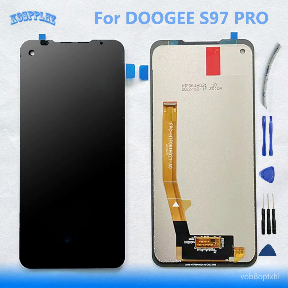 6.39 "; สำหรับ DOOGEE S97 Pro โทรศัพท์มือถือจอแสดงผล LCD & Touch Screen Digitizer Assembly Repalceme