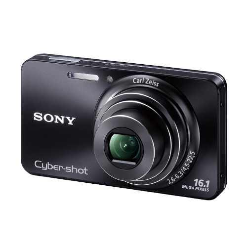 กล้องดิจิทัล Sony Cybershot W570 16.1 ล้านพิกเซล Ccd Optical X5 Black Dsc-W570/B 【Direct from Japan】