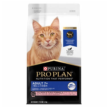 Purina ProPlan Cat Senior 7+ อาหารเม็ดแมว สำหรับแมวสูงวัย อายุ 7 ปีขึ้นไป โปรแพลนแมว - 1 ถุง (1.5kg)