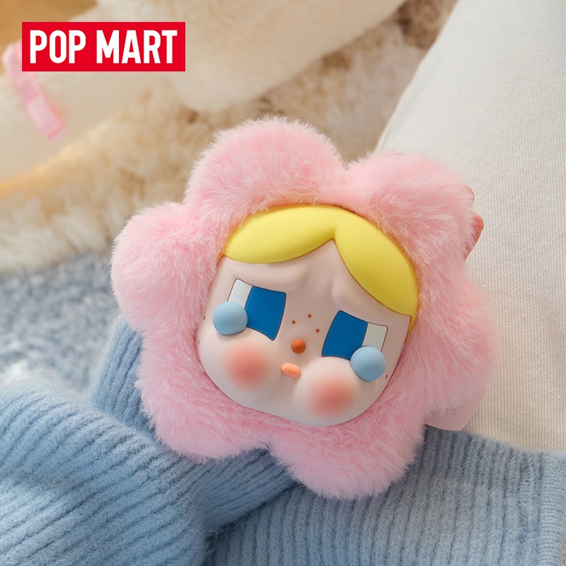 P POPMART POPMART CRYBABY Sad Club Series ซิลิโคนตุ๊กตาหูฟังกระเป๋าสินค้าอินเทรนด์
