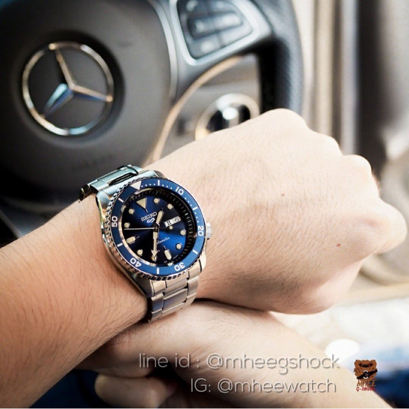 Seiko 5Sports Navy Blue