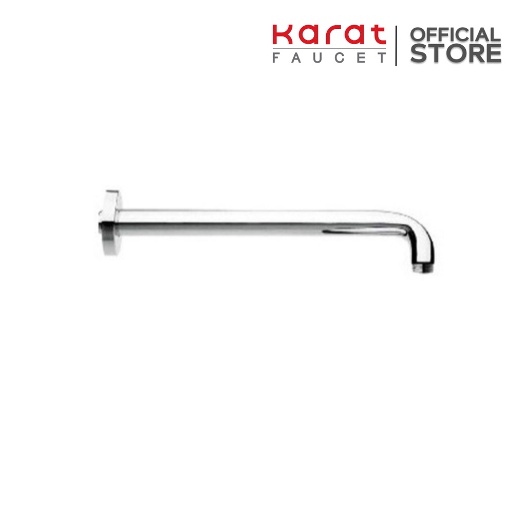 Karat Faucet ท่อลอยติดผนัง สำหรับหัวฝักบัว Rain Shower ทรงเหลี่ยม ยาว 45 ซม. รุ่น KS-06-434-50