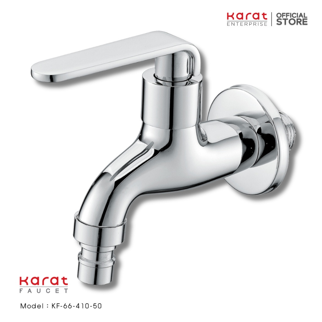 Karat Faucet ก๊อกติดผนัง ใส่สายยาง รุ่น KF-66-410-50