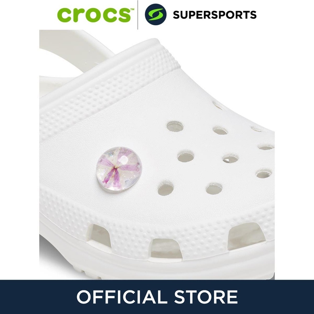 CROCS Jibbitz Encapsulated Pink Daisy ตัวติดรองเท้า