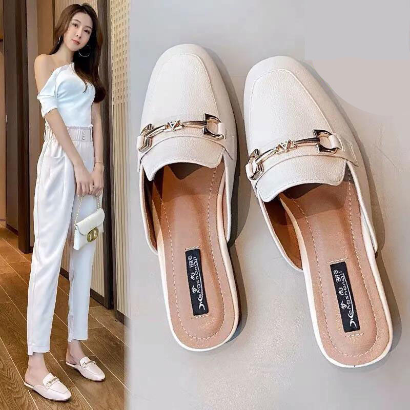 พร้อมส่ง ใหม่ รองเท้าแตะมุลเลอร์ ขนาดใหญ่ 35-43 41 42