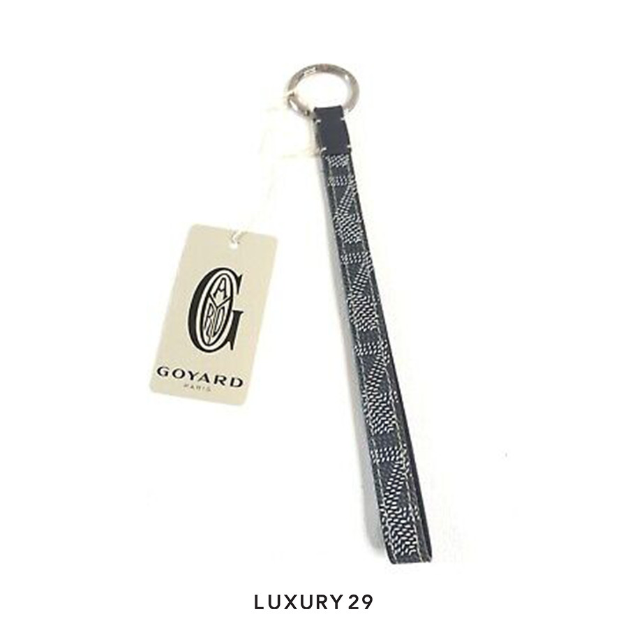 Goyard Sesame Key Ring Gray