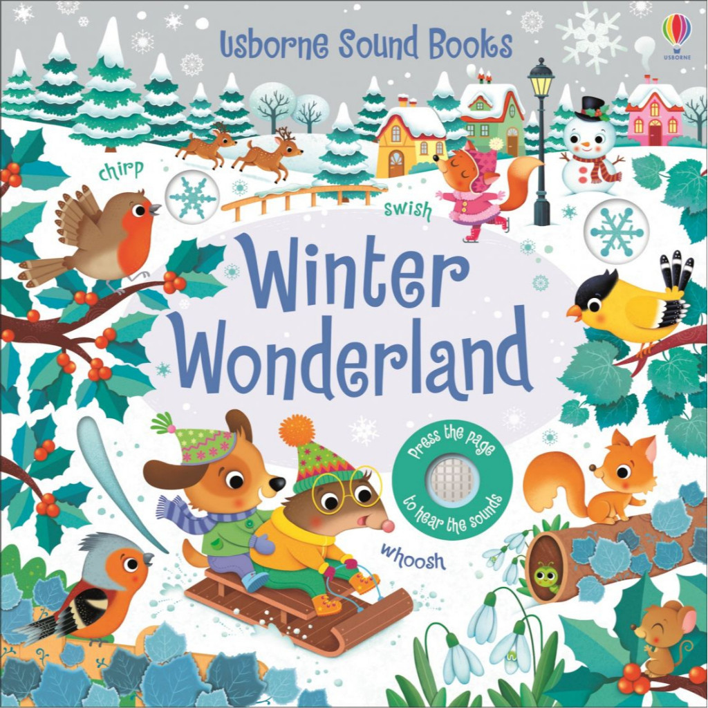 DKTODAY หนังสือ USBORNE SOUND BOOKS:WINTER WONDERLAND (AGE 3+) ** หนังสือมีเสียง**