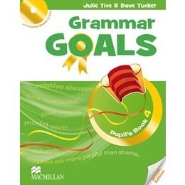 DKTODAY หนังสือ GRAMMAR GOALS 4:PUPIL'S BOOK+CD-ROM ( BRITISH )