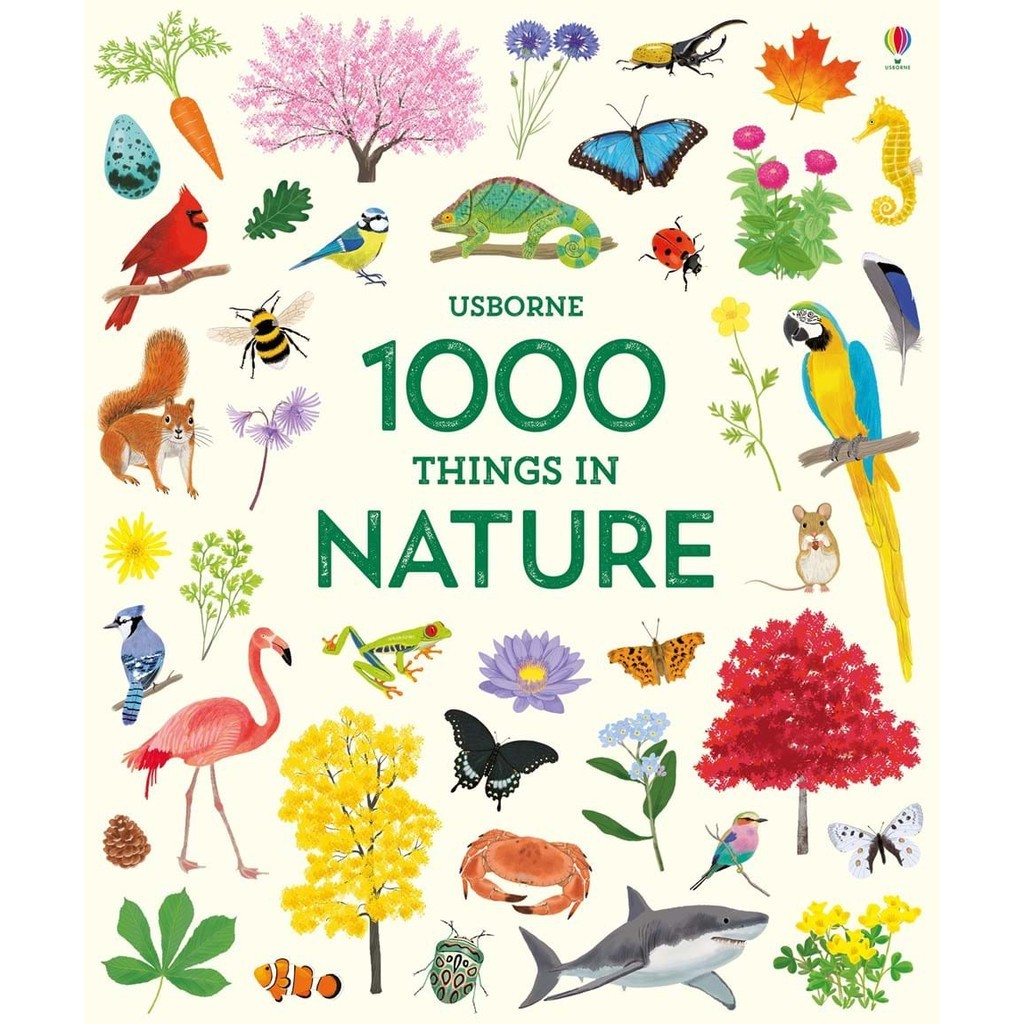 DKTODAY หนังสือ USBORNE 1000 THINGS IN NATURE (AGE 4+)