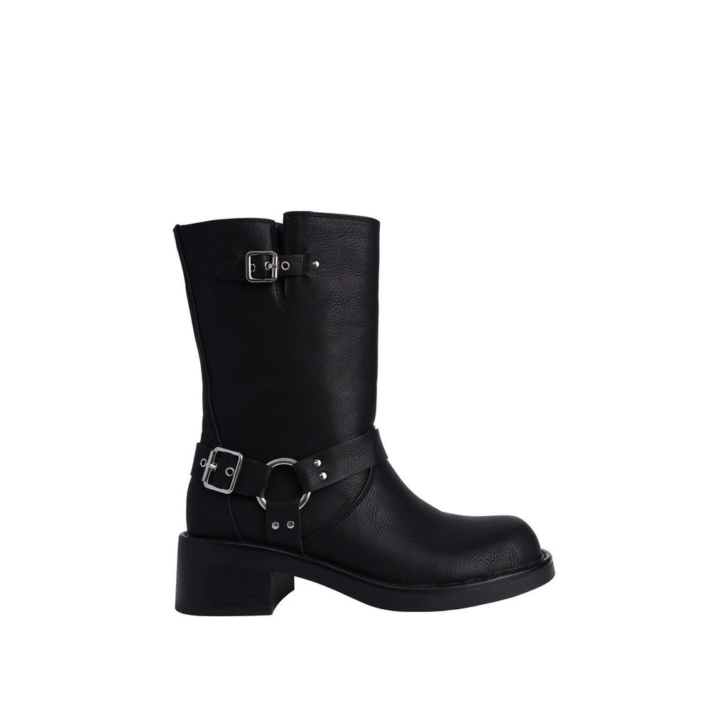 Villains SF ENGENEER-SH Biker Boots รองเท้าบูทผู้หญิง ส้นสูง 2.0"