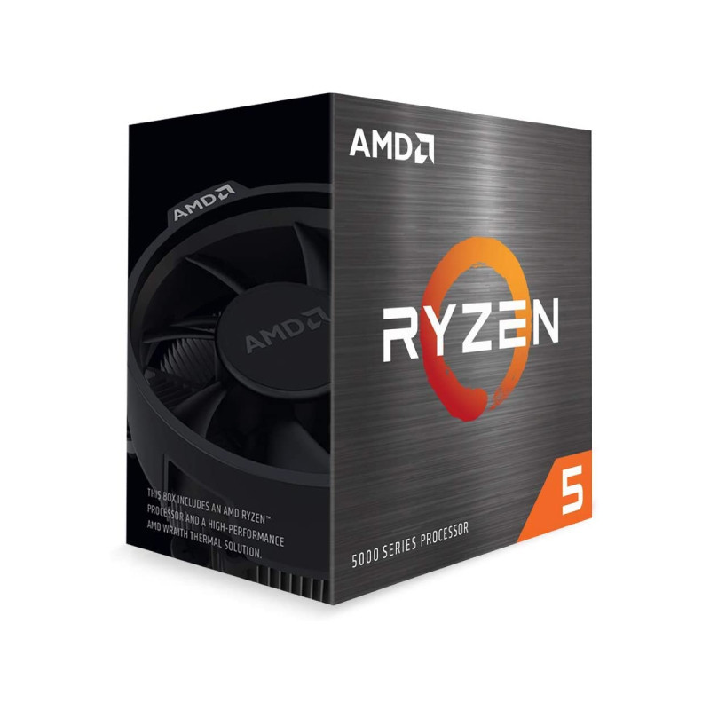 CPU AMD Ryzen 5 5600X, with Wraith Stealth Cooler