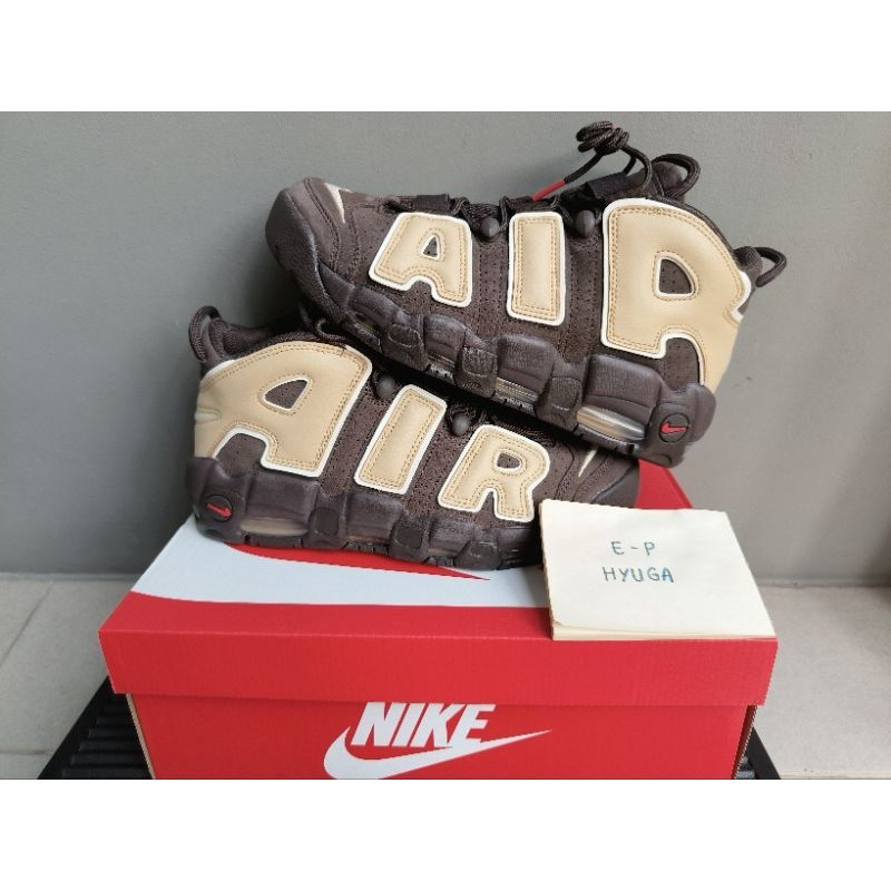 รองเท้า Nike Air More Uptempo Baroque Brown