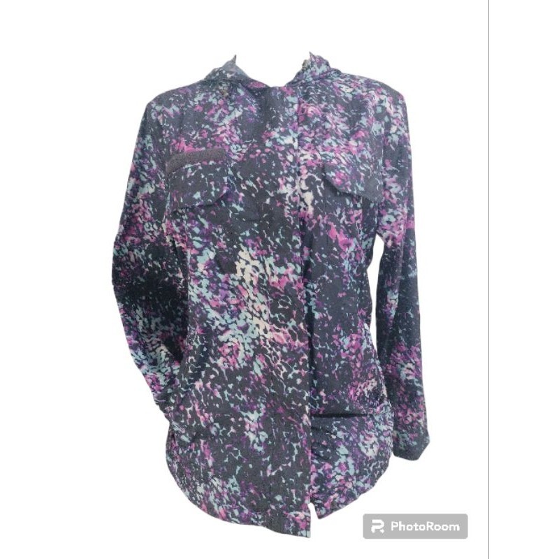 เสื้อแจ็คเก็ตผ้าร่มฮู้ดแบรนด์ THE REDFACE Women's Size 100(L) มือ2