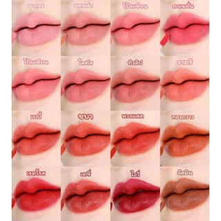 💥 ลิปแมทชมนิต้า บางเบาไม่หนักปาก เนื้อเนียน สีแน่น ติดทนนาน( ล๊อตใหม่ก่อนสั่งรบกวนลูกค้ายึดสีตามภาพที่ลงค่ะ )