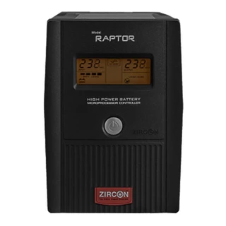 เครื่องสำรองไฟ ZIRCON UPS RAPTOR (1000VA/550W) by Banana IT
