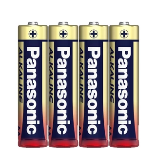 [ของแท้] ถ่านอัลคาไลน์ Panasonic Battery Alkaline AA x 4 (PNS-LR6T/4B) (แพ็ค 4 ก้อน) จัดส่งโดย by Banana IT