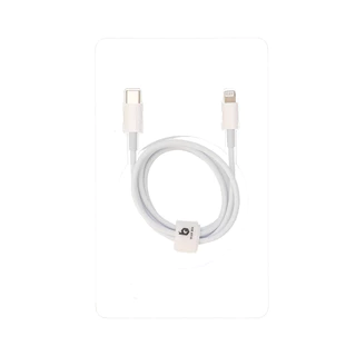 สายชาร์จ Blue Box USB-C to Lightning Cable 27W BB-C06 White by Studio7